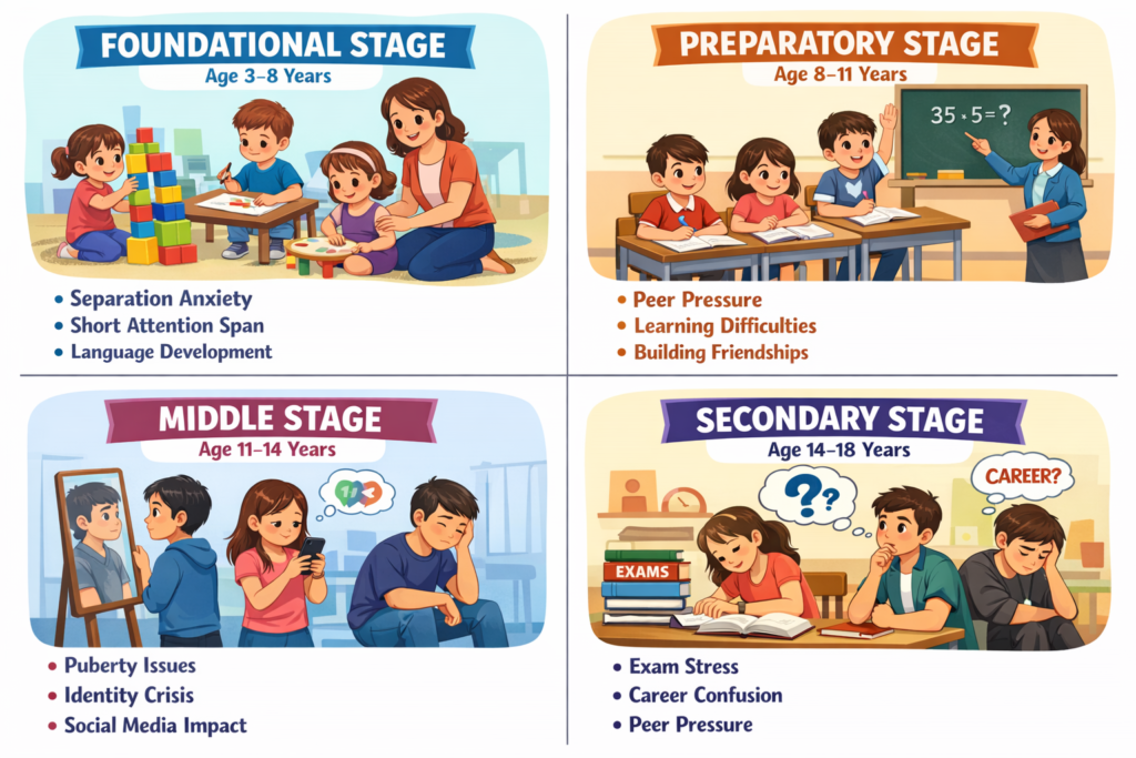 Child Development Stages: Essential Developmental Tasks and Common ...