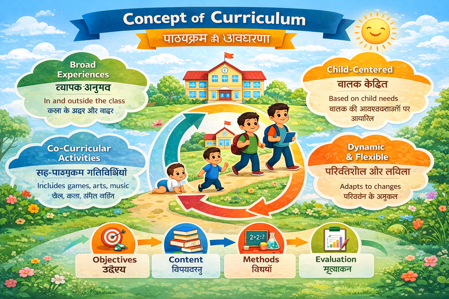 Concept of Syllabus and Curriculum, Overt and Hidden Curriculum