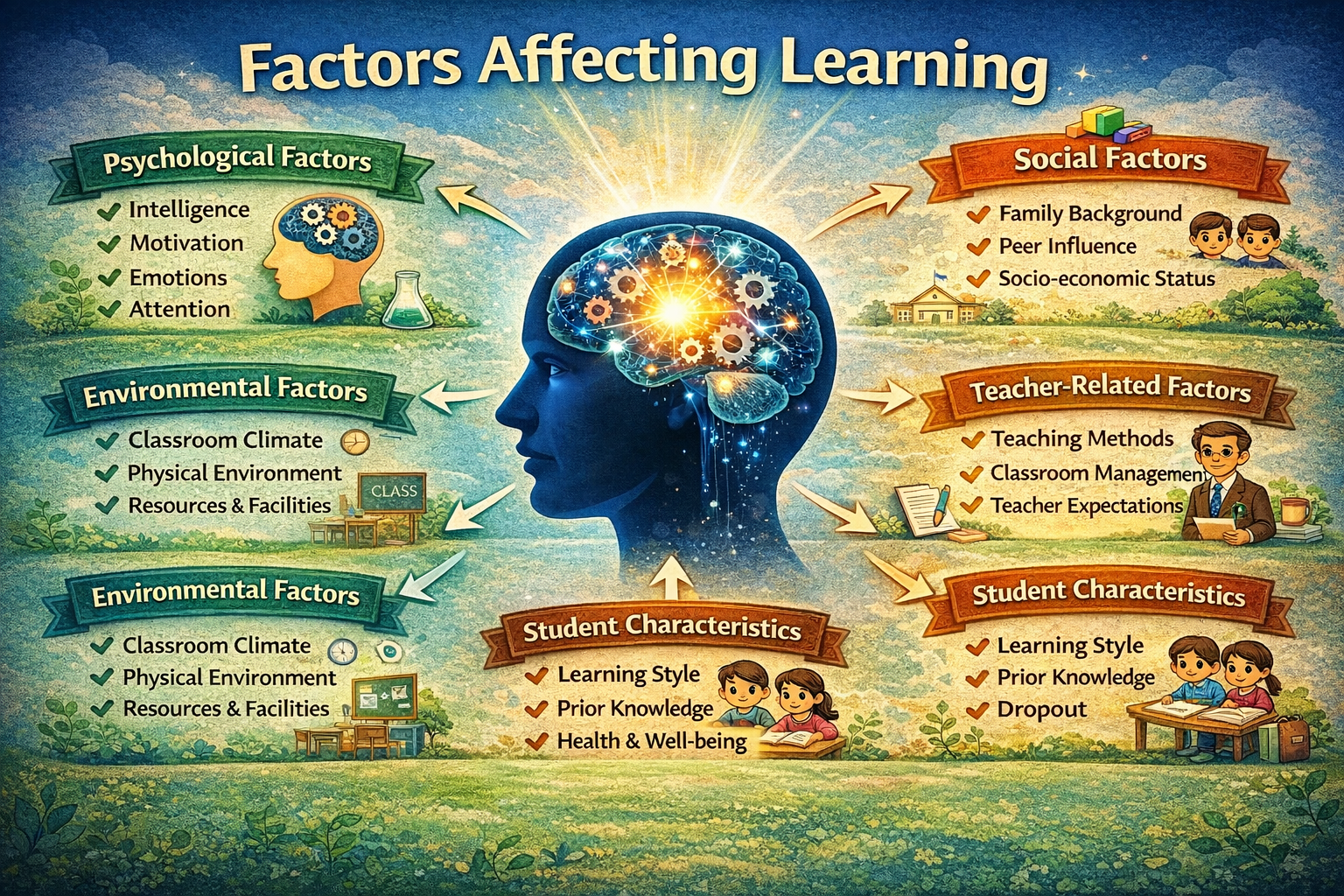 factors affecting learning and their implications