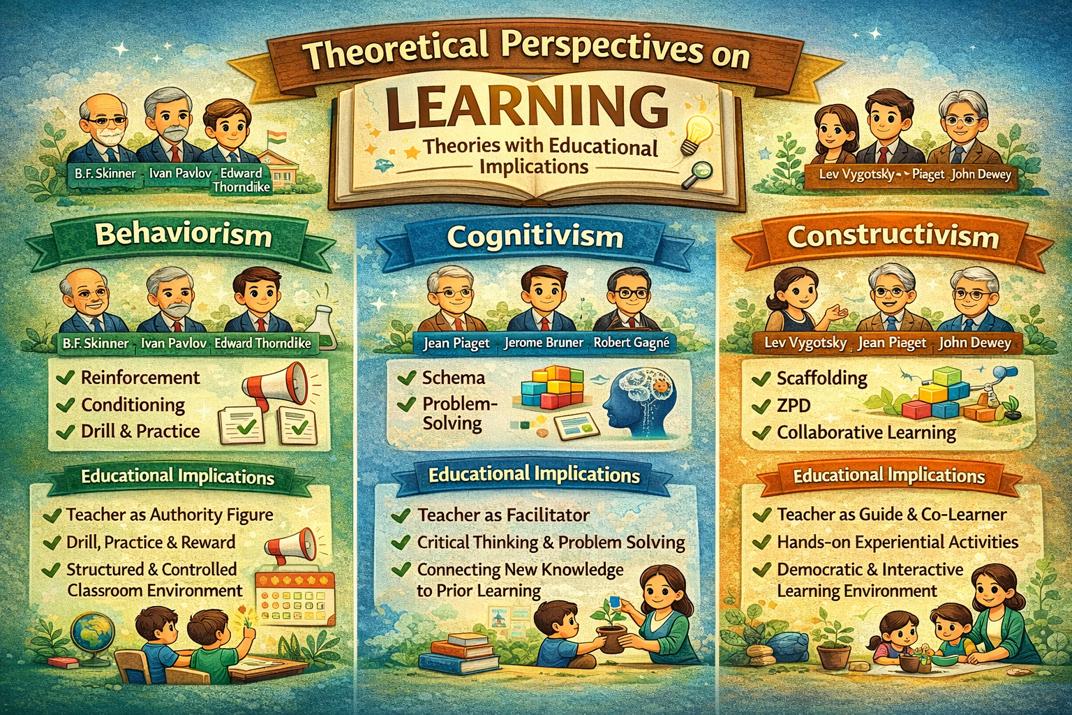 Theoretical Perspectives on Learning-Learning Theories with Educational Implications
